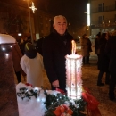 Gradonačelnik Kostelac upalio 3. adventsku svijeću