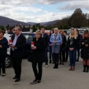 U Brinju polaganje vijenaca u prigodi blagdana Svih svetih i Dušnog dana 