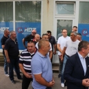 Milinovića dočekala zatvorena vrata GO HDZ-a u Otočcu 