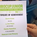Robo Otočac prvi na Robo Cup Junior Austrian Open 2018. 
