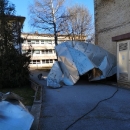 Olujna bura napravila štete na obiteljskim kućama 