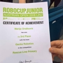 Robo Otočac prvi na Robo Cup Junior Austrian Open 2018. 
