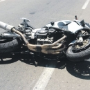 Ponovno pad motociklista s motora 