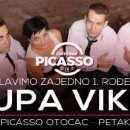Proslava godišnjice rada caffe bara "Picasso" uz grupu "Viking"