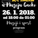Noć muzeja u Muzeju Gacke 