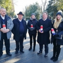 Izaslanstvo Općine Brinje položilo vijenac i zapalilo svijeće na grobu dr. Franje Tuđmana