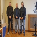 Zrakoplovni savez Ličko-senjske županije na prijemu kod gradonačelnika Starčevića