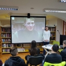 Edukativni film i predavanje „U čast vukovarskom heroju Jean Michelu Nicolieru“ u Gradskoj knjižnici Senj