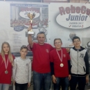 Otočki robotičari opet - prvi!