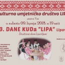 U lipnju Lipa u Lipovljanima kod Lipe