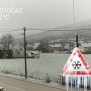 Otočac - jutros opet malo snijega