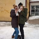 Otočki maturanti vesele se snijegu 