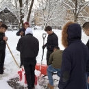 Otočki maturanti vesele se snijegu 