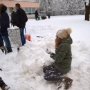 Otočki maturanti vesele se snijegu 