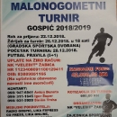 Nagradni fond zimskog turnira "Gospić 2018/2019." respektibilan od 42.000,00 kuna 