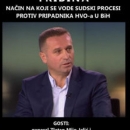 Večeras tribina "Sudski procesi protiv hrvatskih branitelja u BiH..." 