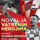 Velika fešta za Vatrene heroje u Novalji 