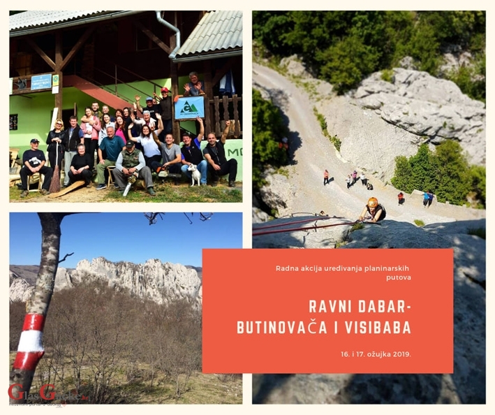 Gromovčani na uređenju planinarskih staza po Velebitu