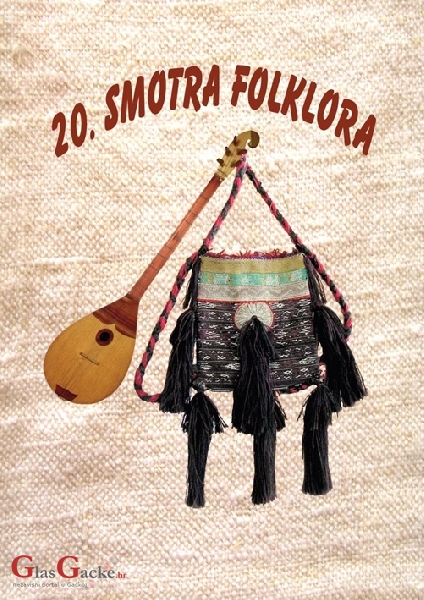 Prednajava - 20. Smotra folklora u Otočcu pod pokroviteljstvom Predsjednice RH