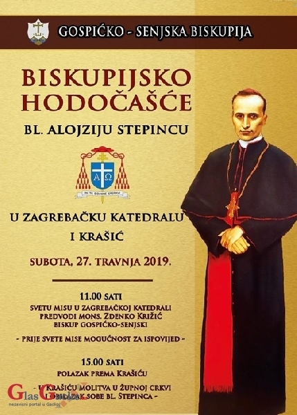 27. travnja - biskupijsko hodočašće blaženom Stepincu