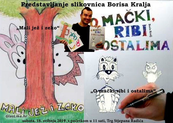 Mali jež i zeko i O mački, ribi i ostalima - predstavljanje slikovnica u Gospiću Mali jež i zeko i O mački, ribi i ostalima - predstavljanje slikovnica u Gospiću
