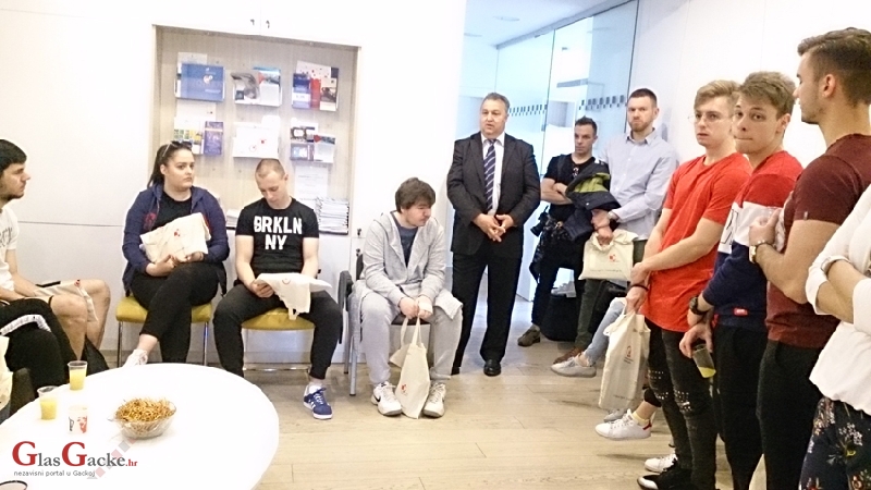 Studenti Visoke škole E. Bernays u Gackoj i Lici na terenskoj nastavi