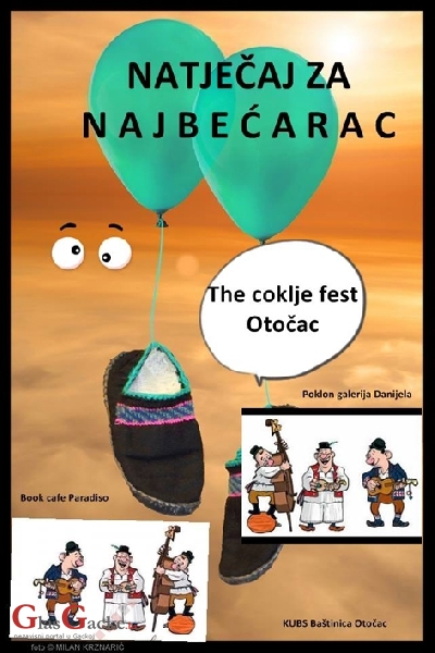 Coklje iman, cokljami se olin….