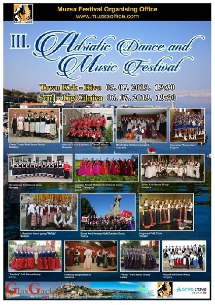 III. Adriatic Dance and Music Festival in Senj