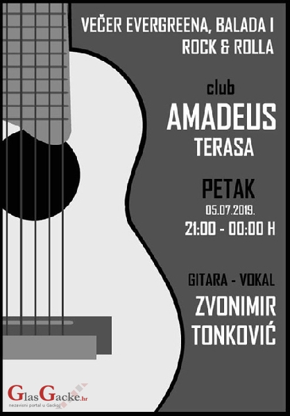 Večer evergreena, balada i rock & rolla u Amadeusu