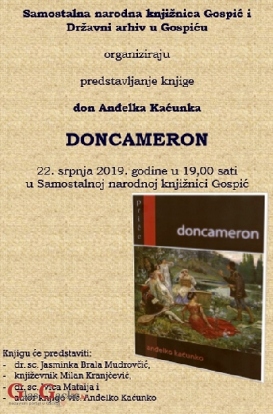 Doncameron 22. srpnja u Gospiću