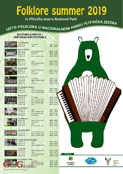 Ljeto folklora u NP Plitvička jezera Ljeto folklora u NP Plitvička jezera