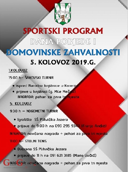 Športski program za Dan pobjede i domovinske zahvalnosti