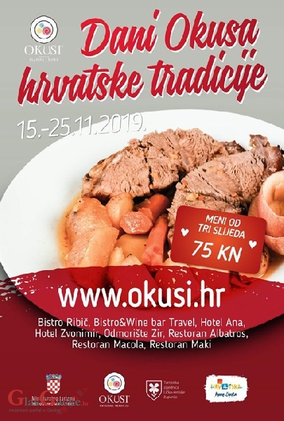 Dani okusa hrvatske tradicije - od 15. do 25. studenoga