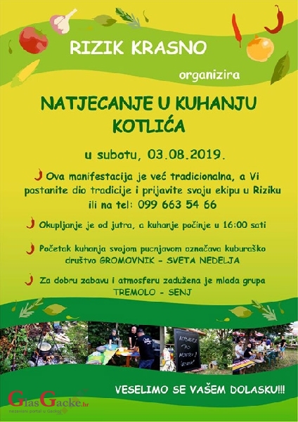 Natjecanje u kuhanju kotlića u Krasnu