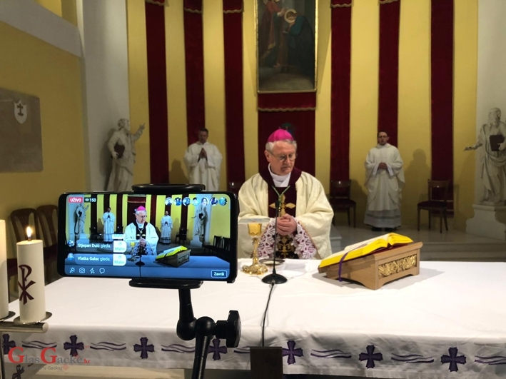 Misa na Blagovijesti bez vjernog naroda