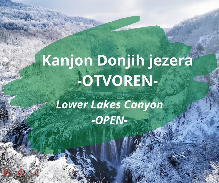 Kanjon Donjih jezera otvoren za posjetitelje   