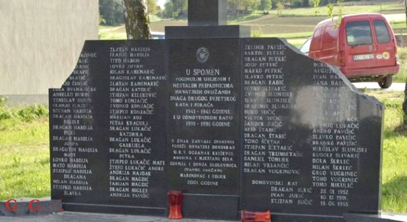 Razbijen spomenik HOS-u i HV-u kraj Križevaca