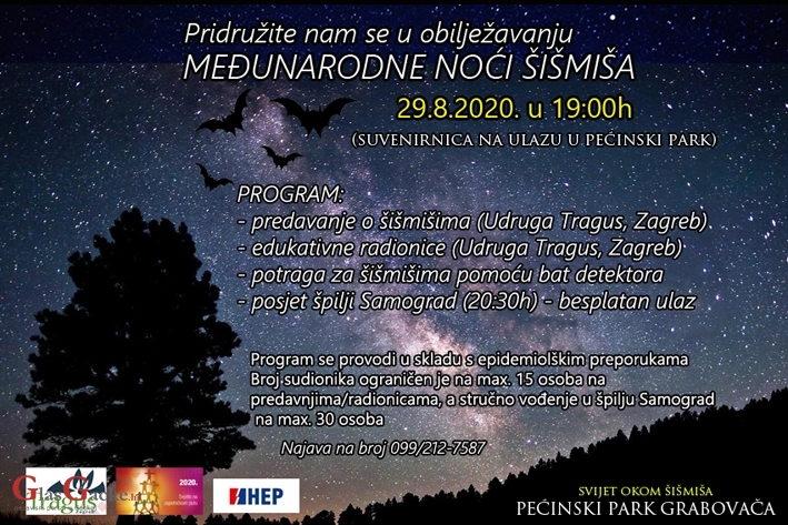 Međunarodna noć šišmiša u Grabovači 