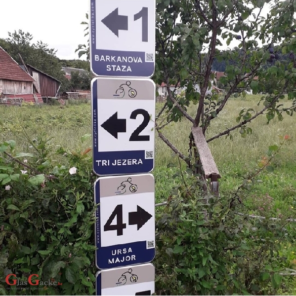 Gacke biciklističke staze - za osvježenje tijela i uma