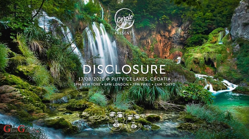 Predstavljanje albuma u NP Plitvička jezera: Cercle poziva Disclosure