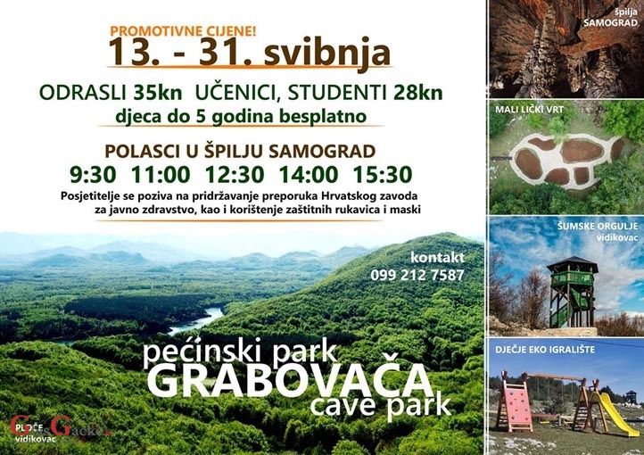 Od srijede posjetitelje prima i PP Grabovača