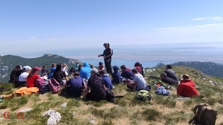 Nacionalno planinarenje Zdruga katoličkih skauta Hrvatske na Velebitu 