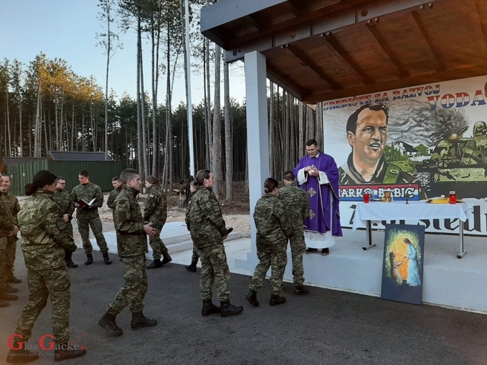 Misa u vojarni na Udbini