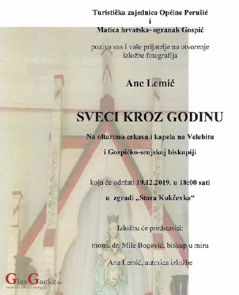 Danas u Perušiću izložba fotografija Ane Lemić