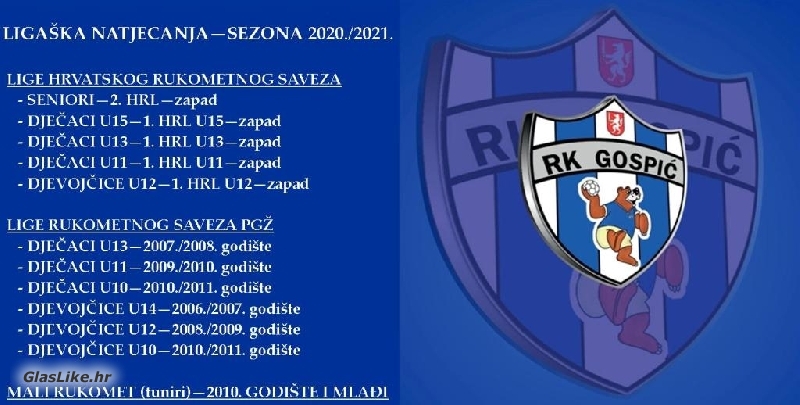  Gospićke rukometaše u ovoj sezoni očekuje čak 11 ligaških natjecanja 
