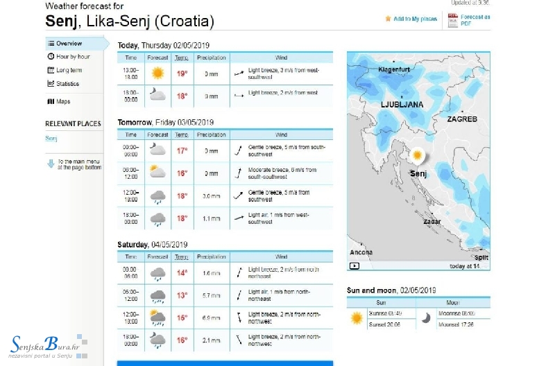 Otkazuje se subotnji dio programa Festivala od rožicov u Senju