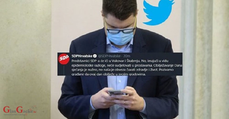 SDP objavio da ne će sudjelovati u ‘proslavama’ u Vukovaru i Škabrnji