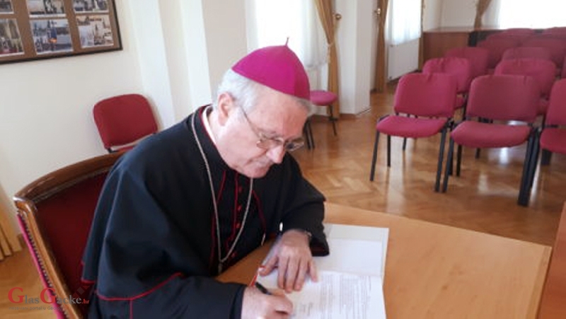 Pismo biskupa Križića na znanje i ravnanje