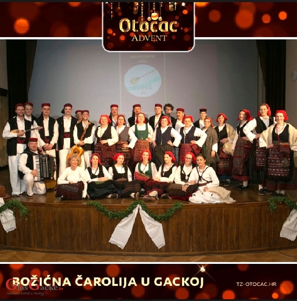 Čast nastupa na otvaranju Božićnog sajma pripala FD Otočac