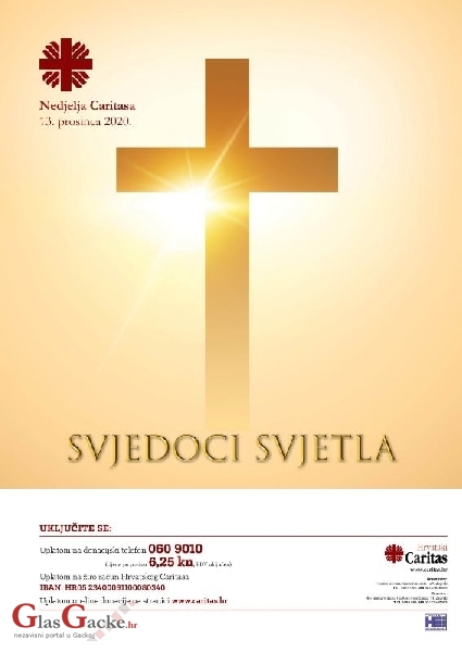 Nedjelja Caritasa – „Svjedoci svjetla“ 